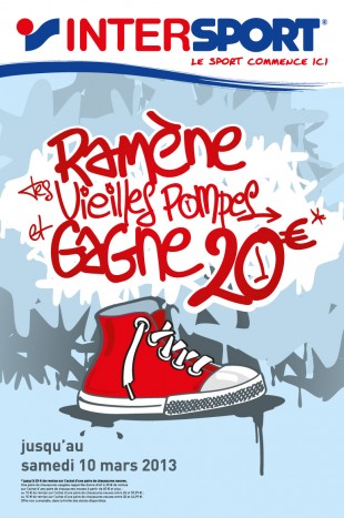 Affiche magasin de sport