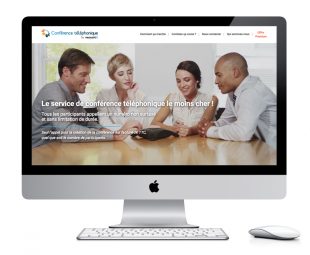 Webdesign pour une entreprise de télécommunication