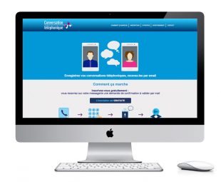 Webdesign pour une entreprise de télécommunication