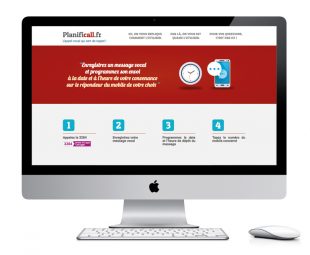 Webdesign pour une entreprise de télécommunication