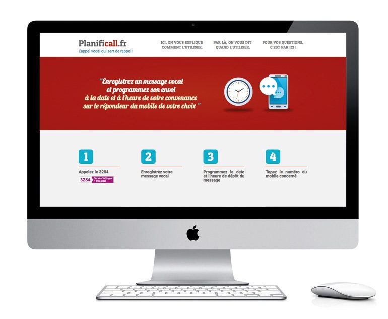 Webdesign pour une entreprise de télécommunication