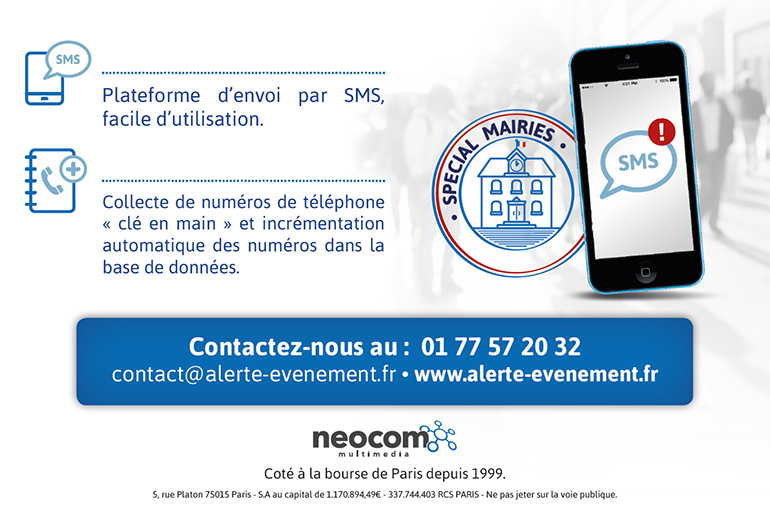 flyer support de communication imprimé