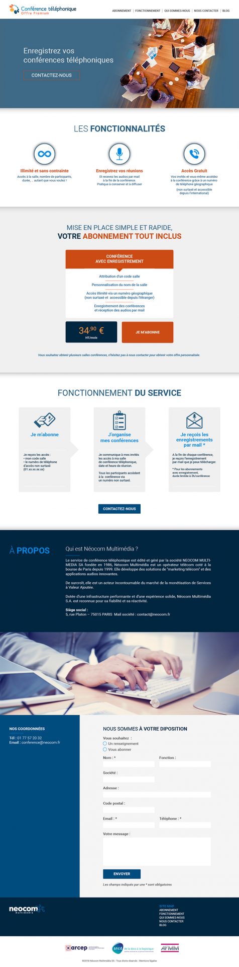 webdesign site internet