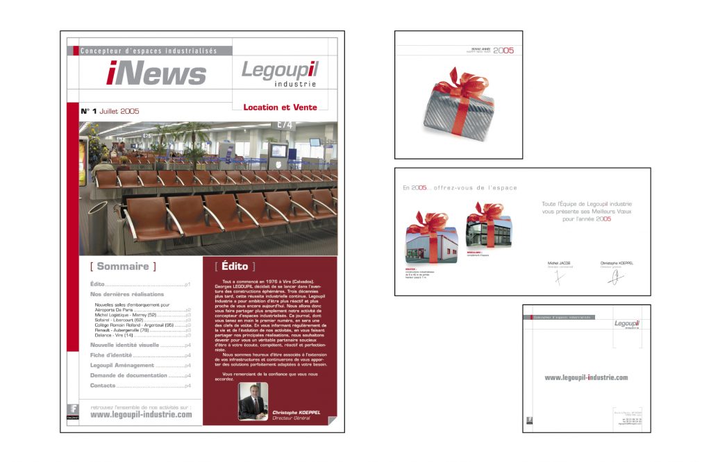 charte graphique news letter lettre d’information