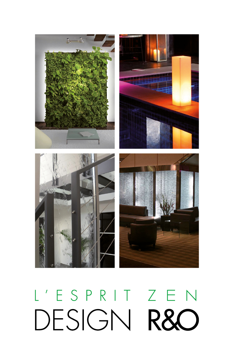 Plaquette pour une entreprise spécialisée dans l’aménagement intérieur