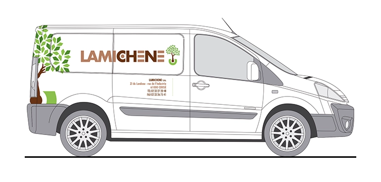Lamichene marquage vehicule